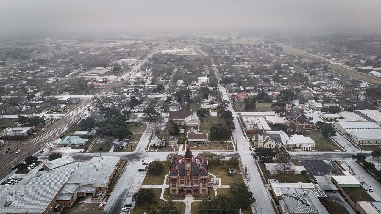 Cuero Stadium at Sunset