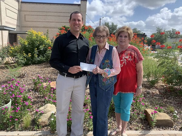 Keep Cuero Beautiful Receives Community Services Program Grant Check