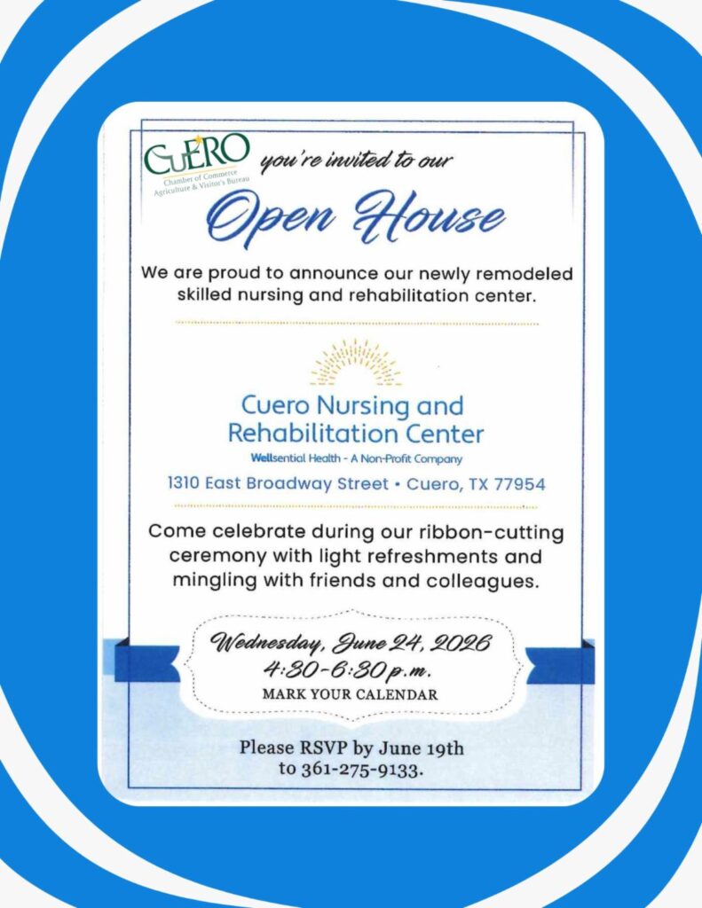 Open House Cuero Nursing and Rehabilitation Center